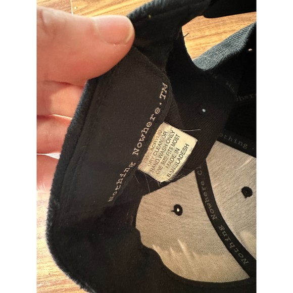 Los Angeles Black Snapback Nothing Nowhere Hat - Picture 3 of 5